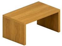 Konferenční stolek, dýha 83x50x40